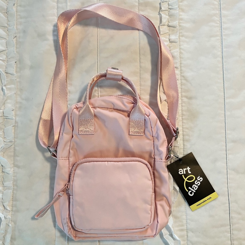 Art Class at Target kids small pink shoulder bookbag